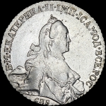Рубль 1765 года, СПБ-ТI-ЯI