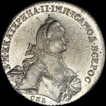 Рубль 1764 года, СПБ-ТI-ЯI