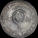 Ефимок с признаком 1655 года на талере 1651 года