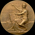 Медаль 1896 года "Делегация Финских депутатов: Хельсинки - Санкт-Петербург"