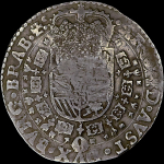 Ефимок с признаком 1655 года на талере 1652 года