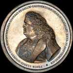 Медаль "В память заслуг графа Ф А  Головина"