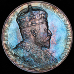 Медаль "Коронация Эдуарда VII" 1902 (Великобритания) (в п/у)