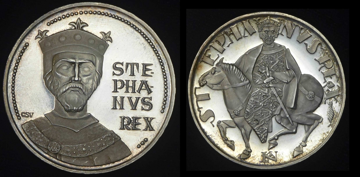 Набор из 2-х монет: 100 и 50 форинтов 1972 (Венгрия) в п/у