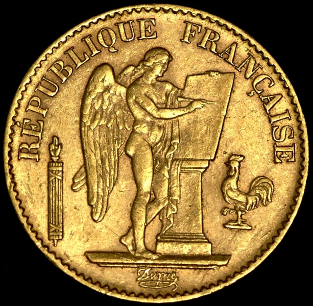 20 франков 1893 (Франция)