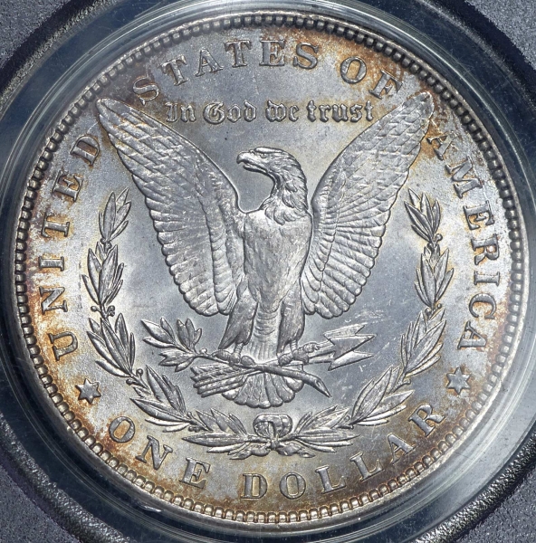 1 доллар 1886 (в слабе)