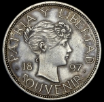 1 песо 1897 (Куба)