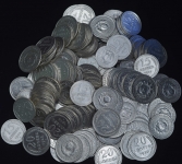 Набор разменных серебряных монет СССР 188 шт