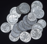 Набор разменных серебряных монет Российской Империи 26 шт