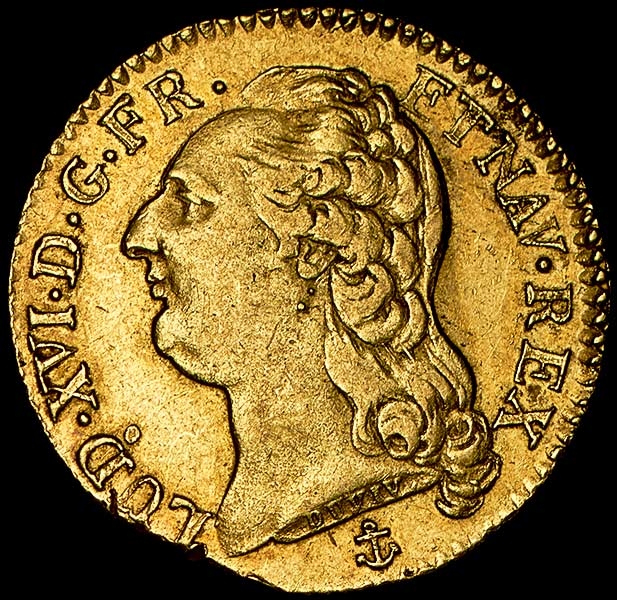 Луидор 1786 (Франция)
