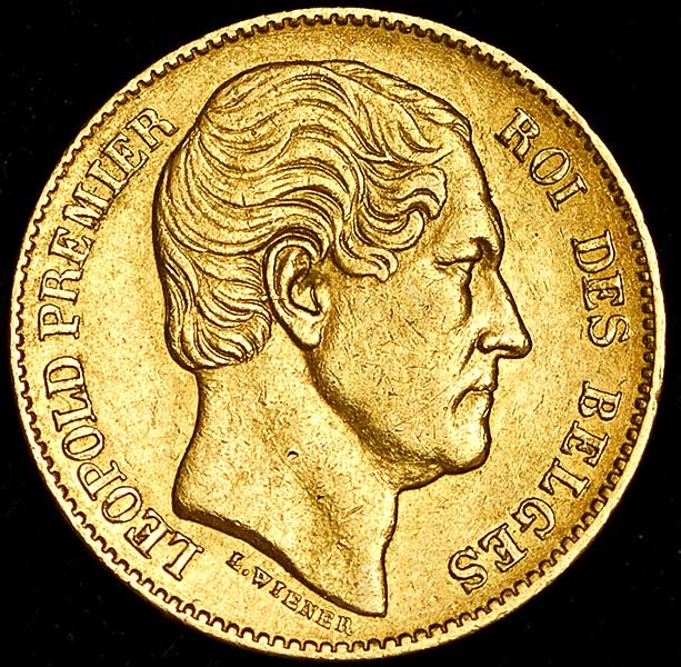 20 франков 1865 (Бельгия)