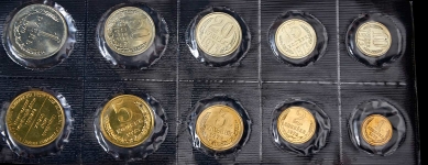 Годовой набор монет СССР 1973