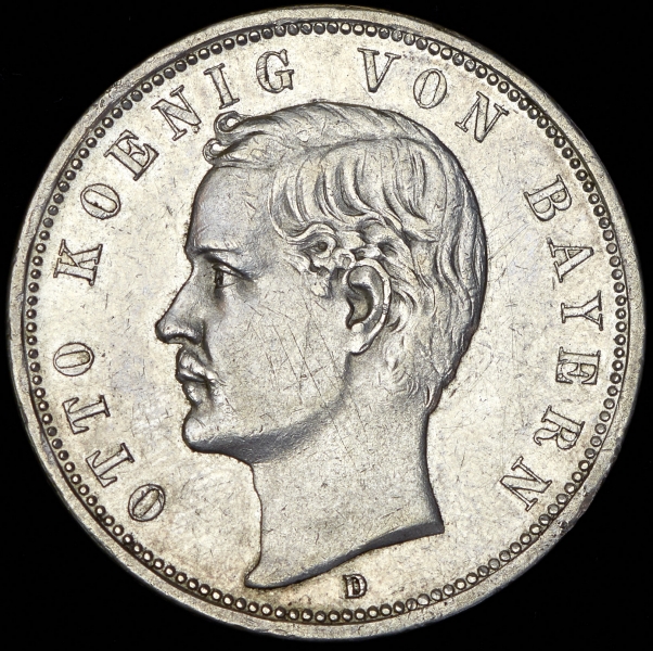 5 марок 1913 (Бавария)