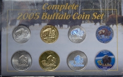 Набор монет "Буффало" 2005 в п/у (США)