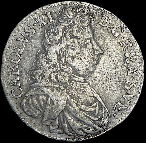 2 марки 1691 (Швеция)