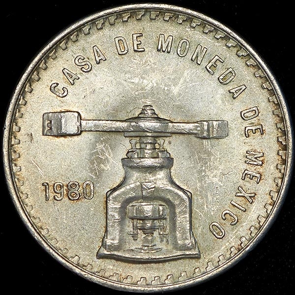 1 песо 1980 (Мексика)