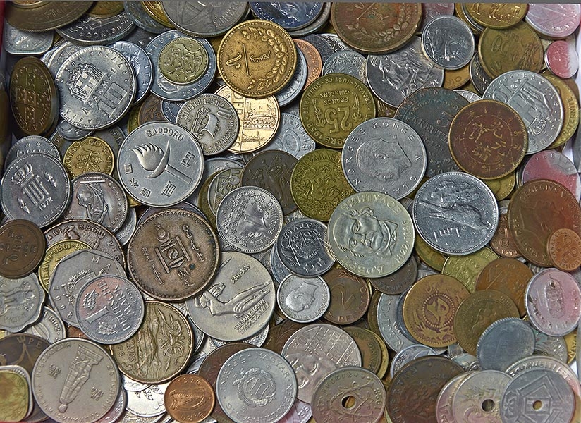 Набор из 500+ монет (страны мира)