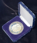 Медаль "Встреча Горбачева и Рейгана" 1987 в п/у