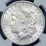 1 доллар 1888 (США) (в слабе)