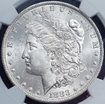 1 доллар 1883 (США) (в слабе)