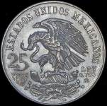 25 песо 1968 "XIX Олимпийские игры" (Мексика)