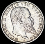 5 марок 1902 (Вюртемберг)