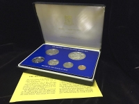 Набор из 6-ти монет 1975 в /у (Британские Виргинские острова)