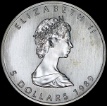 5 долларов 1989 (Канада)