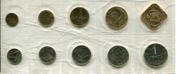 Годовой набор монет СССР 1990 ММД