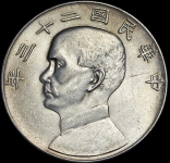 1 доллар (юань) 1934 (Китай)