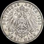 3 марки 1910 (Пруссия)