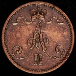 1 пенни 1872 (Финляндия)