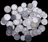 Набор из 57-и сер  монет РСФСР-СССР