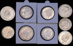Набор из 9-ти сер  памятных монет (Швеция)