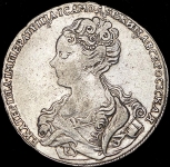 Рубль 1726 без букв