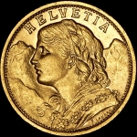 20 франков 1902 (Швейцария)