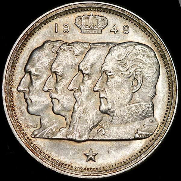 100 франков 1949 (Бельгия)