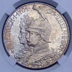 5 марок 1901 "200-летие королевства" (Пруссия) (в слабе)