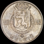 100 франков 1949 (Бельгия)