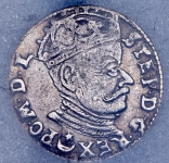 3 гроша 1582 (в слабе) (Литва)