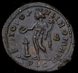 Рим  Констанций I  Фоллис
