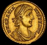 Римская империя  Грациан  Солид
