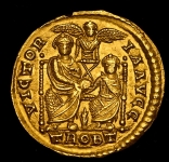 Римская империя  Грациан  Солид