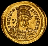 Римская империя  Феодосий II  Солид