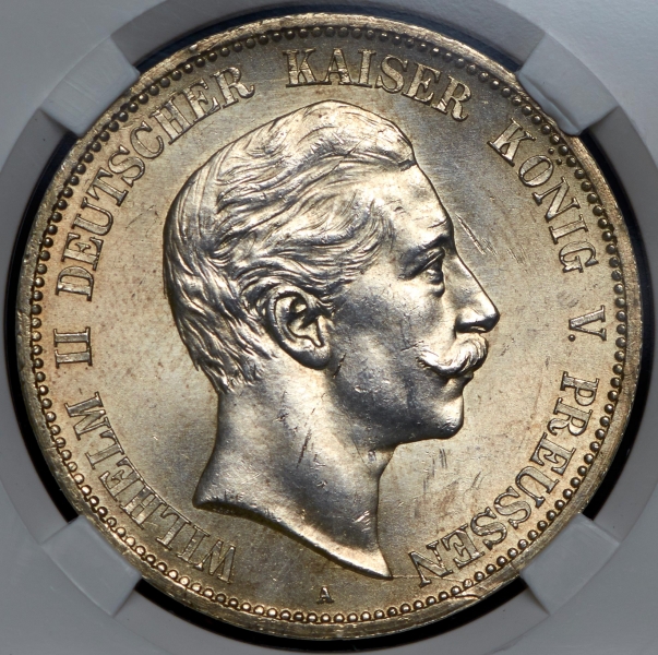 5 марок 1899 (Пруссия) (в слабе)
