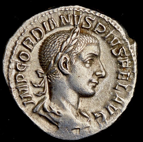 Рим  Империя  Гордиан III  Денарий