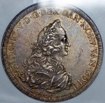 Медаль "Талер" 1749 (в слабе)