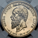 3 марки 1911 "В память князя Георга" (Шаумбург-Липпе) (в слабе)