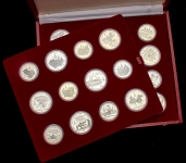 Набор из 28-ми монет "Олимпиада-80" (в п/у)