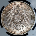 3 марки 1911 "В память князя Георга" (Шаумбург-Липпе) (в слабе)